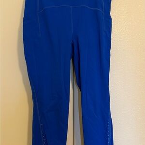 Lululemon royal blue Women’s Swift Speed High-Rise Crop 21"